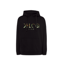 Charger l'image dans la galerie, KH.CO Vert Camouflage - Hoodies Femme Noir