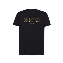 Charger l'image dans la galerie, KH.CO Green Camouflage - T-shirt Homme Noir