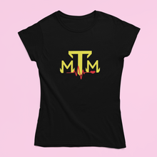 Charger l'image dans la galerie, Motem's - MTM Gold T-Shirt Femme Noir
