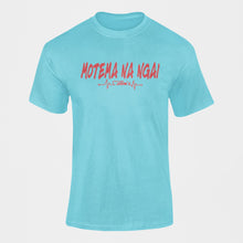 Charger l'image dans la galerie, Motems - T Shirt Bleu Ciel Rouge