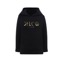 Charger l&#39;image dans la galerie, KH.CO Green Camouflage - Hoodies Enfant Noir

