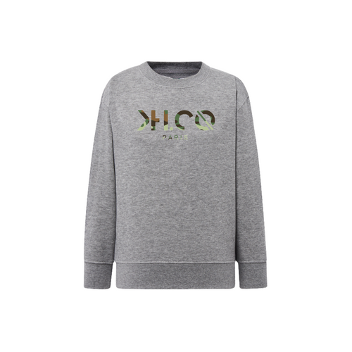KH.CO Vert Camouflage - Sweat Enfant Gris
