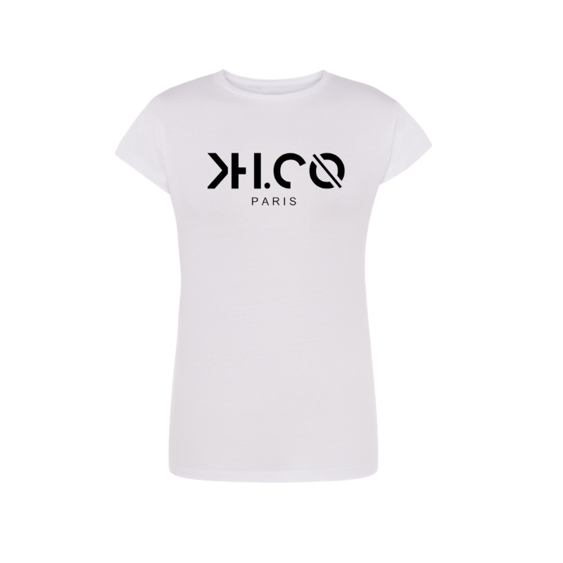 KH.CO Original - T-Shirt Femme Blanc
