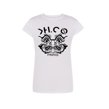 Charger l&#39;image dans la galerie, KH.CO Hanuman - T-Shirt Femme Blanc
