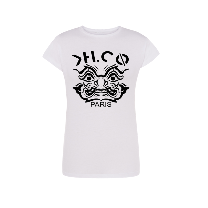 KH.CO Hanuman - T-Shirt Femme Blanc